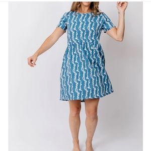 Mata Traders Serenade Dress - “Samudra” print